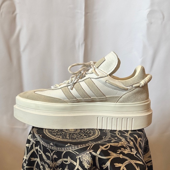 Adidas ivy park Off-White and Beige Platform Sneakers Beyonce - Picture 9 of 10